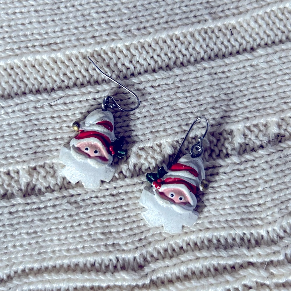 FREE Santa Clause Earrings